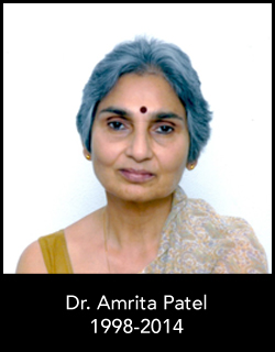 Dr. Amrita Patel, Chairman from 1998 to 2014
