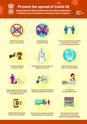 9. Prevent the spread of Covid-19